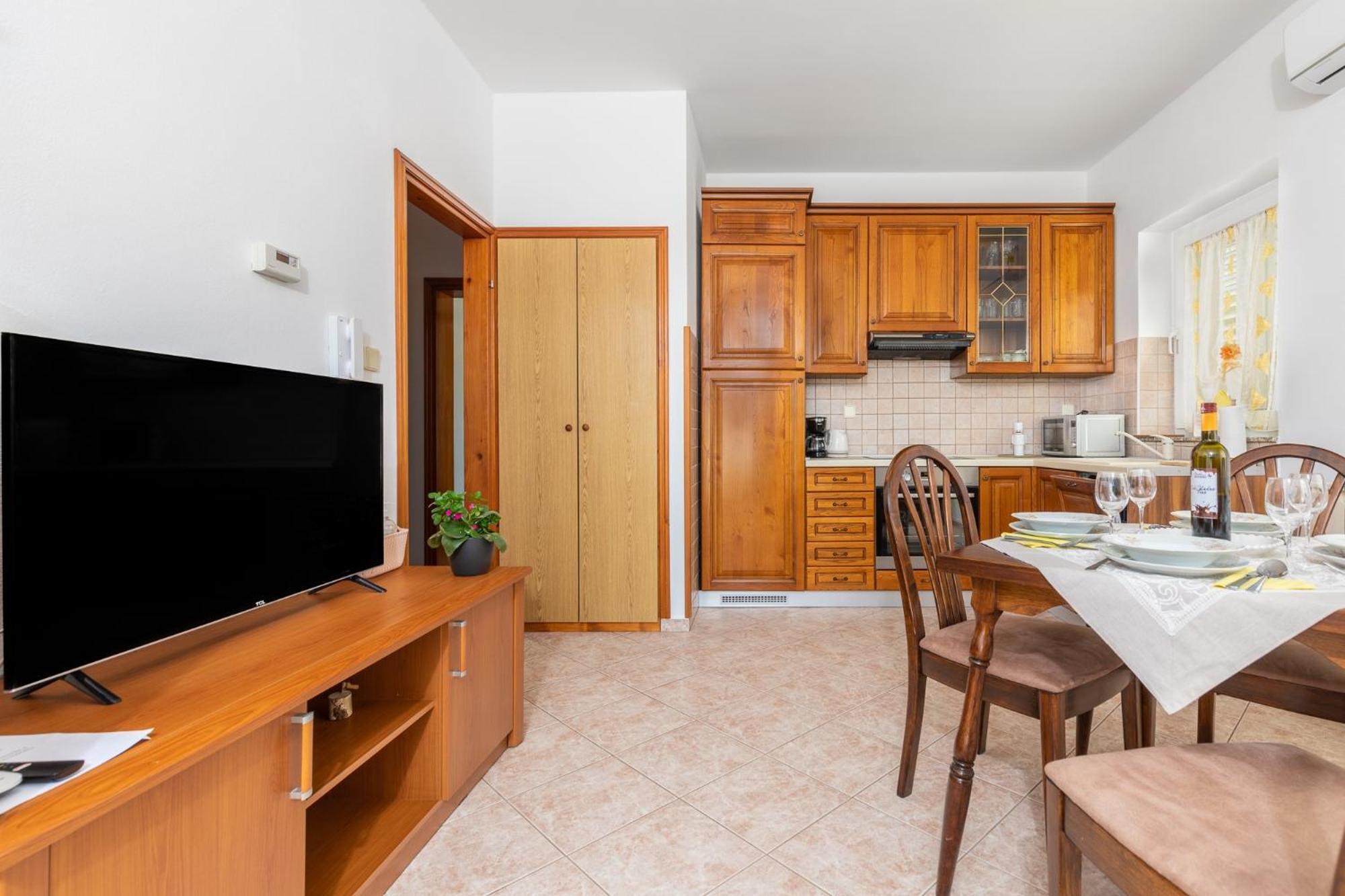 Apartments With A Parking Space Punat, Krk - 20553 Ruang foto
